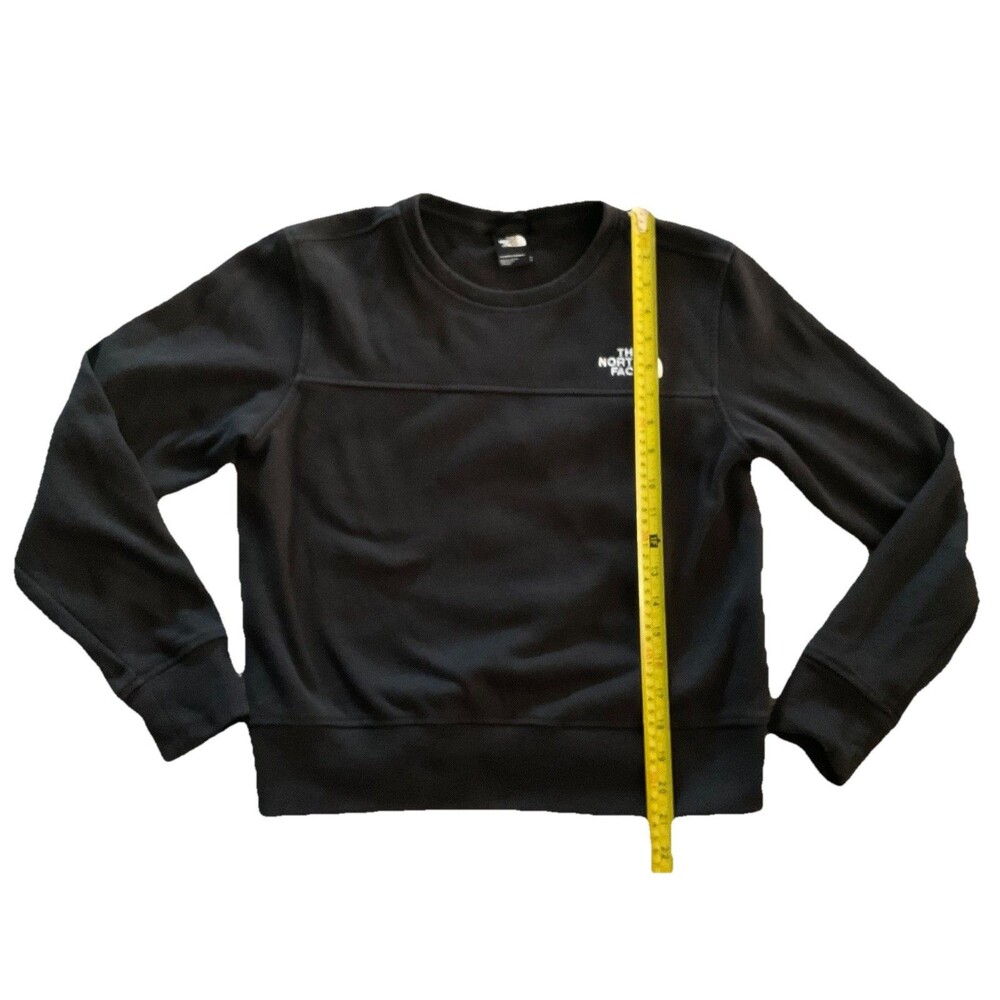 The North Face Sweatshirt Women's Crewneck Black Pullover Size SP
